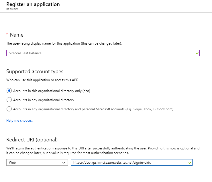 Setting Up Azure Active Directory Integration with Sitecore Identity Server / Sitecore 9.1